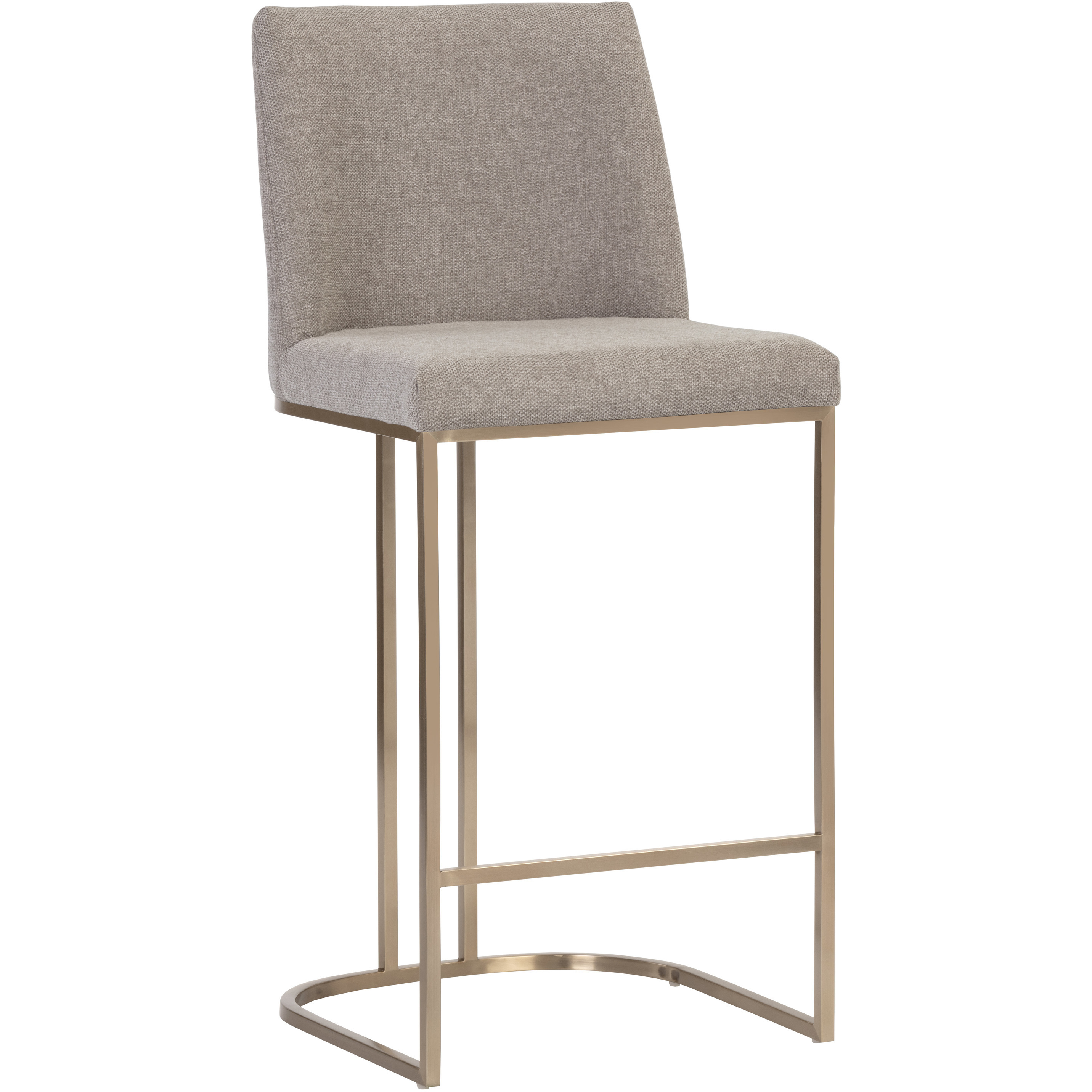 Rayla 37.5 inch Belfast Oyster Shell Counter Stool
